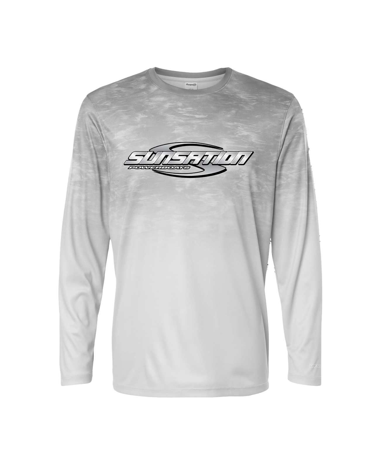 Unisex Montauk Oceanic Fade Performance Long Sleeve T-Shirt