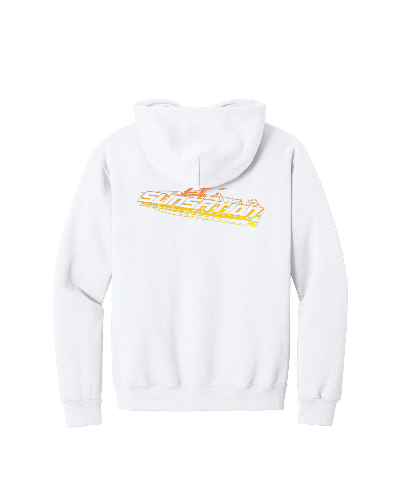 White NuBlend Pullover Hoodie