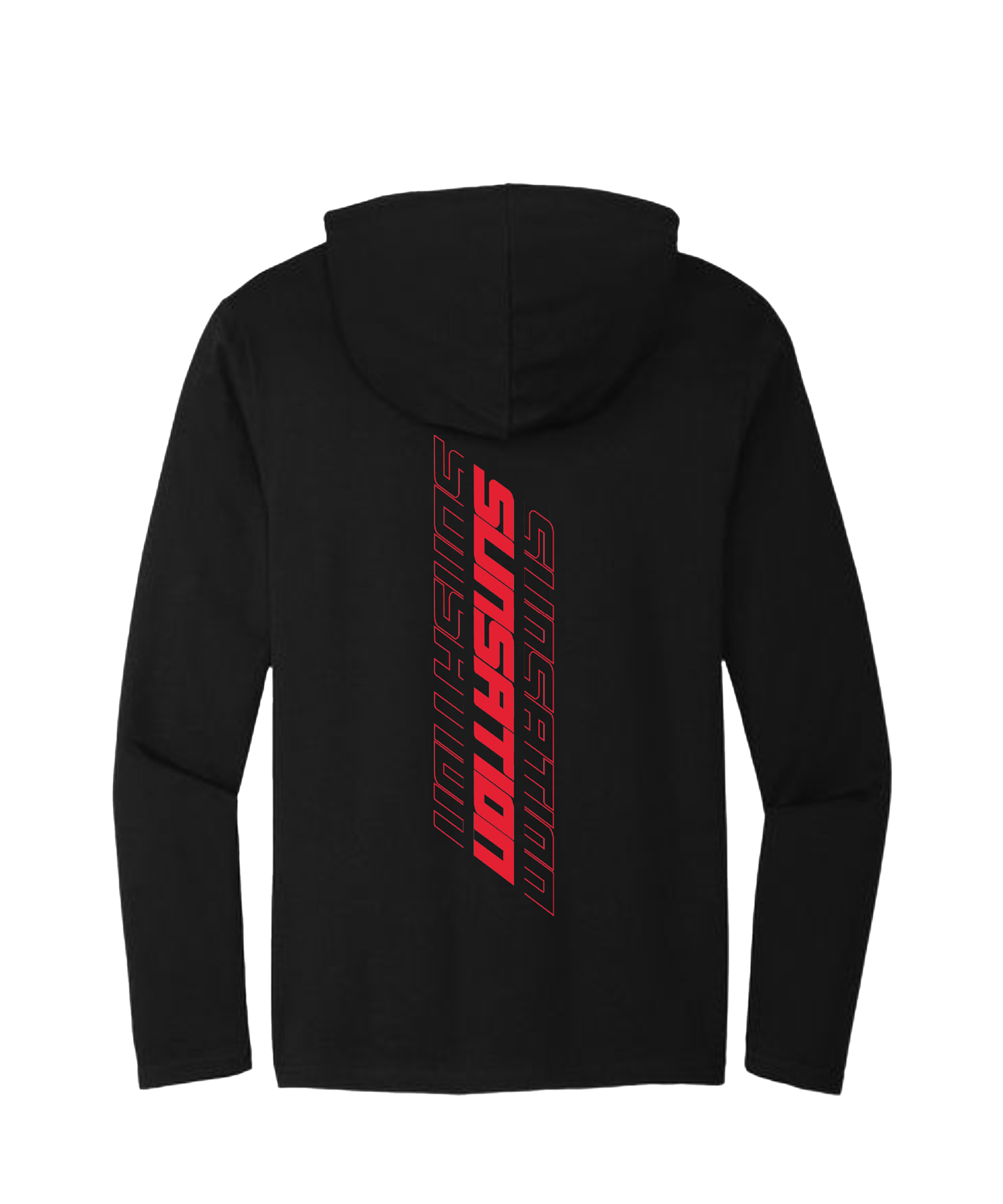 Black Featherweight French Terry Hoodie