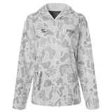 HUK Women's Coldfront+ KC Print Hooded Sweatshirt