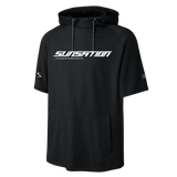 Richardson Charge Performance Fleece Short Sleeve Hoodie